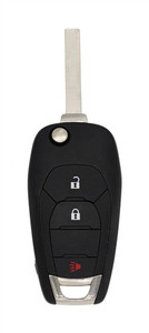 2016-2019 Chevrolet Cruze OEM 3 Button Key Fob LXP-T004 Front View