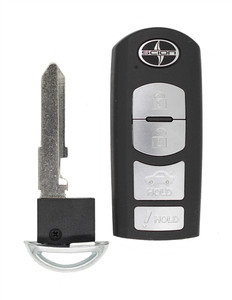 2016 Scion iA OEM 4 Button Key Fob Front View