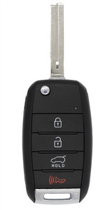 2014-2016 Kia Sportage OEM 4 Button Key Fob NYODD4TX1306-TFL Front View