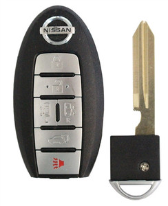 2011-2017 Nissan Quest OEM 6 Button Key Fob CWTWB1U789 Front View