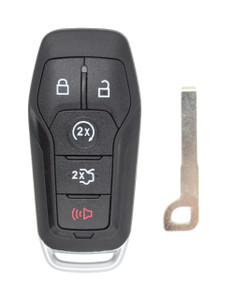 2014-2016 Lincoln MKC OEM 5 Button Key Fob Front View