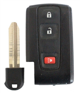 2004-2009 Toyota Prius OEM 3 Button Key Fob MOZB31EG Front View
