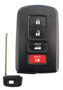 2012-2017 Toyota Camry OEM 4 Button Key Fob HYQ14FBA Front View