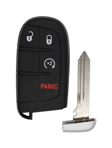 2014-2024 Dodge Durango OEM 4 Button Key Fob Front View