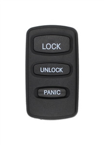 2002-2006 Mitsubishi Eclipse OEM 3 Button Key Fob with Panic Front View