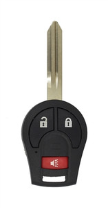 2007-2019 Nissan Versa OEM 3 Button Key Fob CWTWB1U751 Front View