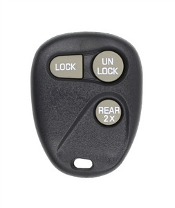 1997-2000 Chevrolet Tahoe OEM 3 Button Key Fob ABO1502T | AB01502T Front View