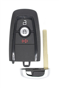 2017-2022 Ford Edge OEM 3 Button Key Fob Front View