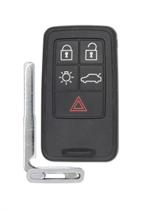 2011-2018 Volvo S60 OEM 5 Button Key Fob KR55WK49264 Front View