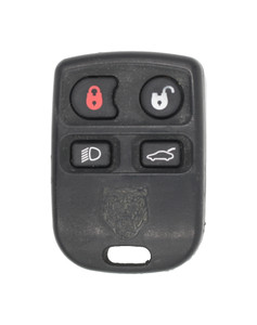 2000-2003 Jaguar S-Type OEM 4 Button Key Fob Front View