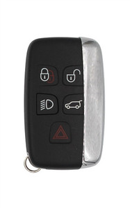2013-2017 Jaguar XF OEM 5 Button Key Fob Front View