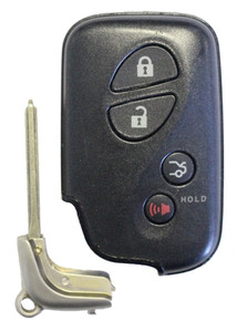 2009 Lexus LS 460 OEM 4 Button Key Fob HYQ14AEM Front View