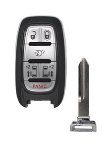 2020-2022 Chrysler Voyager OEM 6 Button Key Fob w/ Hatch Release Front View
