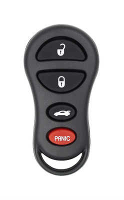 New Aftermarket Dodge Key Fob Replacement 4 Button GQ43VT17T