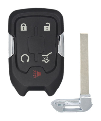 New Aftermarket GMC Key Fob Replacement 5 Button HYQ1EA New Aftermarket GMC Key Fob Replacement 5 Button HYQ1EA