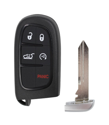 New Aftermarket Jeep Key Fob Replacement 5 Button GQ4-54T