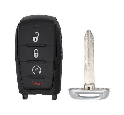 Ram 68312806 AD OEM 4 Button Key Fob