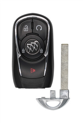2018-2020 Buick Regal OEM 4 Button Key Fob HYQ4AA Front View