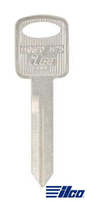 ilco H75 Metal Key Blank