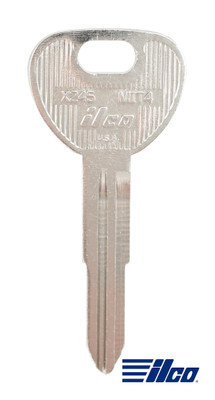 ilco X245 Metal Key Blank