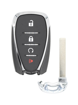 2021-2022 Chevrolet Equinox OEM 4 Button HYQ4AS Key Fob Front View