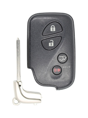 2010-2015 Lexus RX 450h OEM 4 Button HYQ14AAB Key Fob Front View