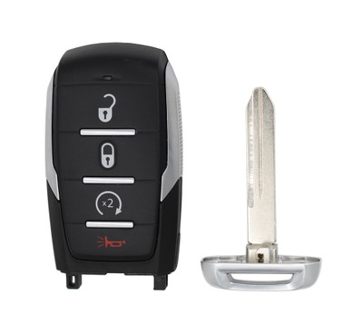 Ram 68584153 AA OEM 4 Button Key Fob