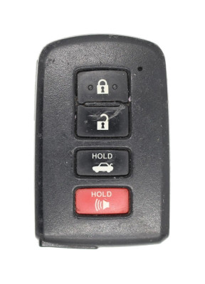 Unrefurbished OEM Toyota 281451-0020 HYQ14FBA 4 Button Key Fob - Grade C