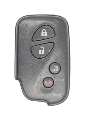 Unrefurbished OEM Lexus 271451-5290 HYQ14ACX 4 Button Key Fob w/ Trunk Release - Grade C