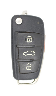 Unrefurbished OEM Audi IYZ 3314 4 Button Key Fob - Grade C