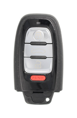 Unrefurbished OEM Audi 4H0.959.754 IYZFBSB802 4 Button w/ Comfort Access Key Fob - Grade C