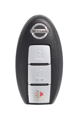Unrefurbished OEM Nissan ETC093LPD0124 KBRTN001 3 Button Key Fob - Grade C