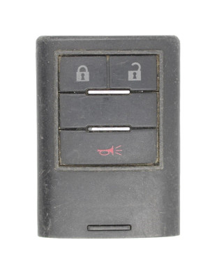 Unrefurbished OEM Cadillac NBG009768T 3 Button Key Fob - Grade C