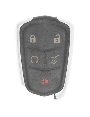 Unrefurbished OEM Cadillac 13598537A HYQ2AB 5 Button Key Fob - Grade C