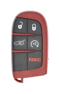 Unrefurbished OEM Jeep Trackhawk M3N-40821302 5 Button Key Fob w/ Hatch Release - Grade C