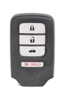 Unrefurbished OEM Honda ACJ932HK1210A No Memory 4 Button Key Fob - Grade C