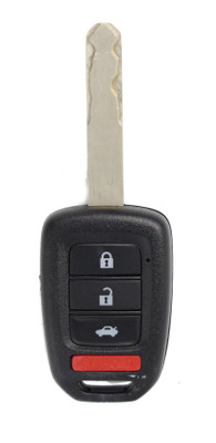 Unrefurbished OEM Honda HLIK6-1T MLBHLIK6-1T 4 Button Key Fob - Grade C