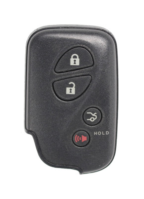 Unrefurbished OEM Lexus 271451-5290 HYQ14ACX 4 Button Key Fob w/ Trunk Release - Grade A