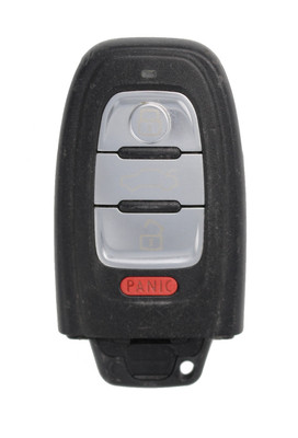 Unrefurbished OEM Audi 8T0 959 754 8K0 959 754 IYZFBSB802 4 Button Key Fob w/out Comfort Access - Grade C
