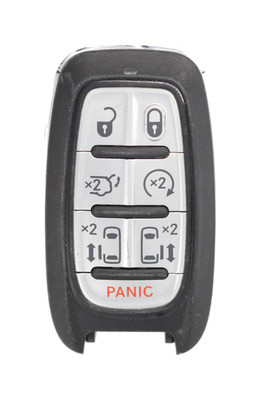 Unrefurbished OEM Chrysler KeySense 68238689AC M3N-97395900 7 Button Key Fob - Grade C