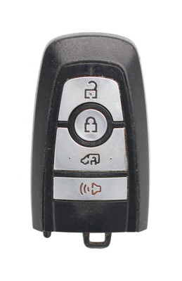 Unrefurbished OEM Ford KT1T-15K601-CB M3N-A2C931423 4 Button Key Fob - Grade C