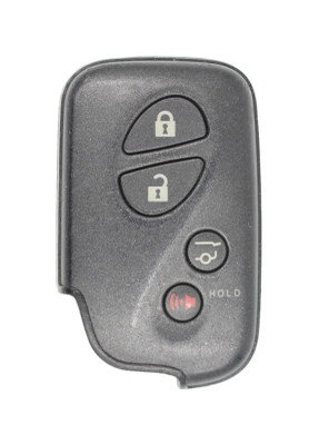 Unrefurbished OEM Lexus 271451-5290 HYQ14ACX 4 Button Key Fob w/ Hatch Release - Grade A