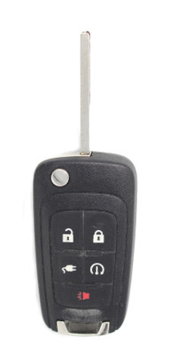 Unrefurbished OEM Chevrolet 22923867 P4O9MK74946931 5 Button Key Fob - Grade C