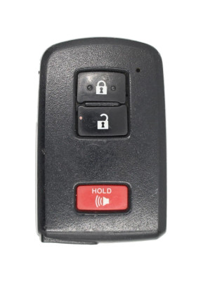 Unrefurbished OEM Toyota 281451-0020 G HYQ14FBA 3 Button Key Fob - Grade C