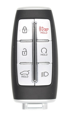 Unrefurbished OEM Hyundai 95440-T6100(JX1) TQ8-FOB-4F36 6 Button Key Fob - Grade A