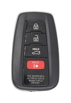 Unrefurbished OEM Toyota HYQ14FLA 4 Button Key Fob - Grade A