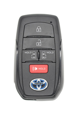 Unrefurbished OEM Toyota 8990H-08020 HYQ14FBX 5 Button Key Fob - Grade A