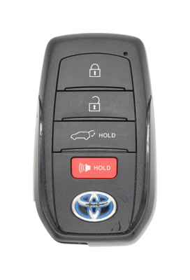 Unrefurbished OEM Toyota Hybrid HYQ14FBX 4 Button Key Fob - Grade A