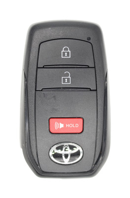 Unrefurbished OEM Toyota 8990H-0C030 HYQ14FBX 3 Button Key Fob - Grade A
