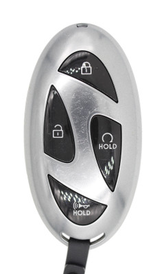 Unrefurbished OEM Hyundai 95440-BE060 TQ8-FOB-4F61M43 4 Button Key Fob - Grade A